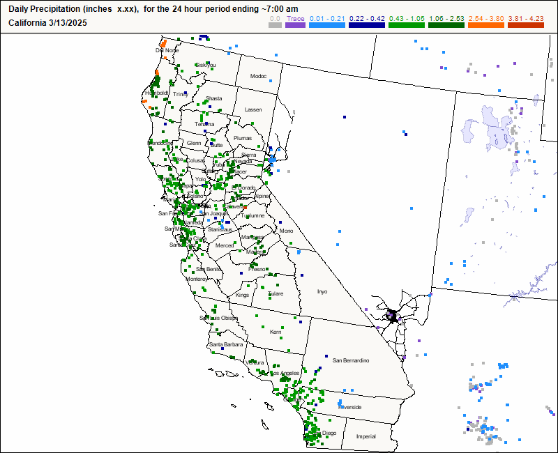 CA 24-hr Precip