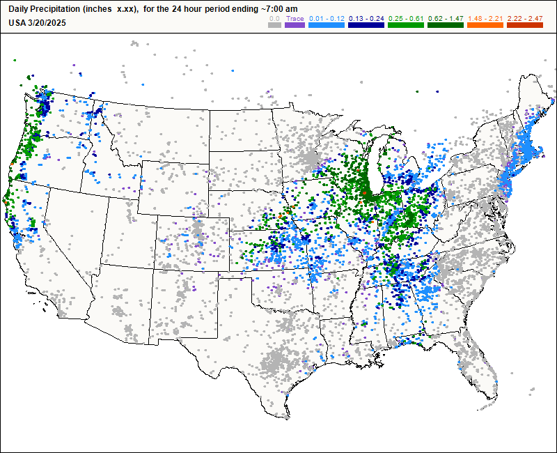 Daily Rainfall Accumulation