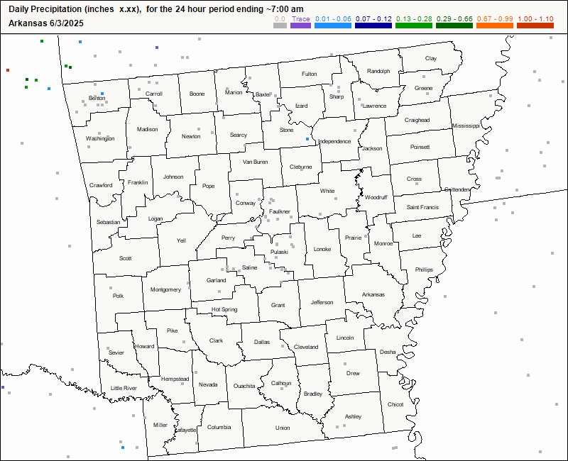 CoCoRaHS Arkansas